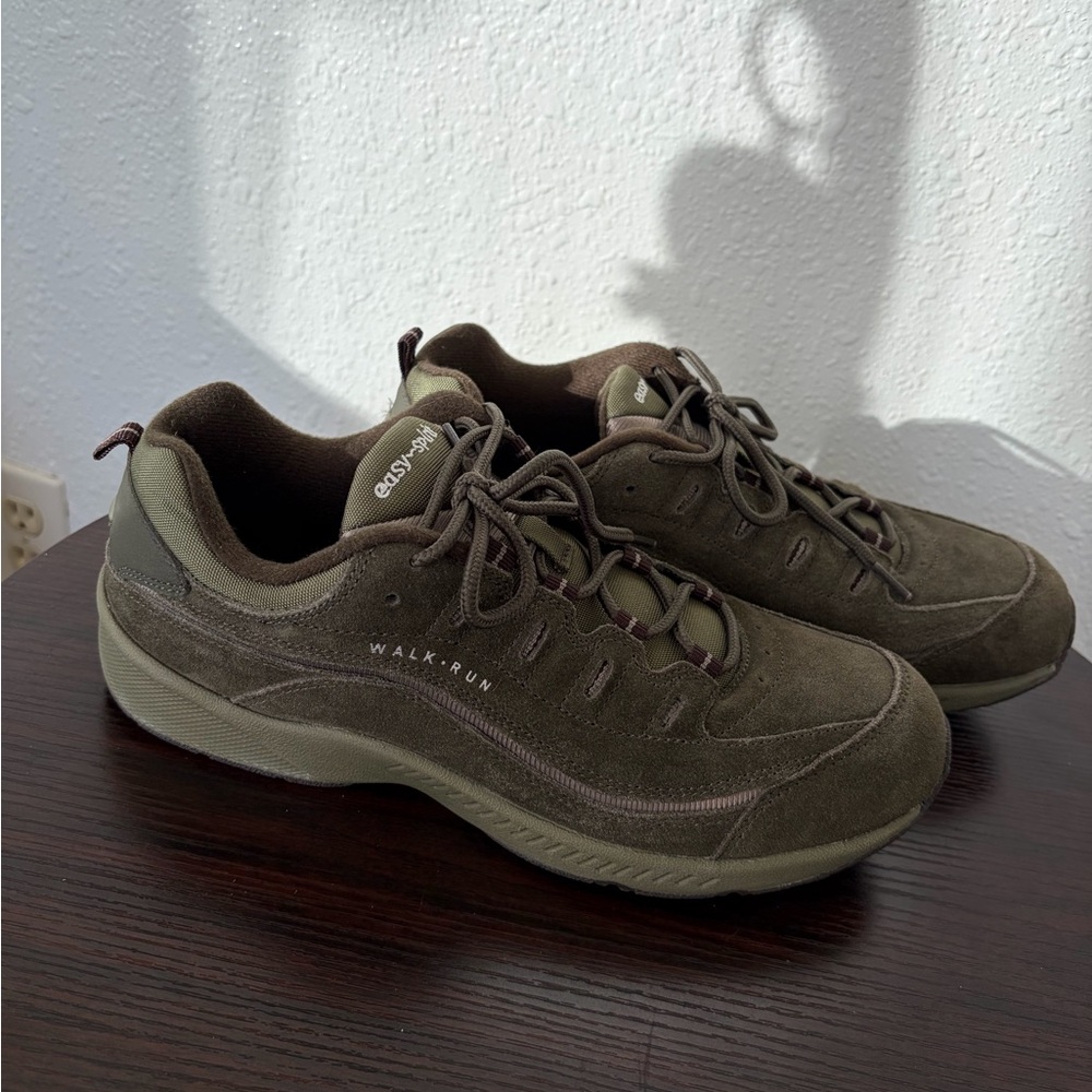 Easy Spirit Women's Romy Sneakers Walking Running Shoes, Green, Size 9.5M